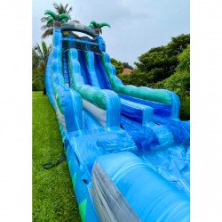 BH2025 1667421358 22 Ft Blue Crush Water Slide Double Lane