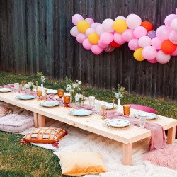 Boho Picnic Table