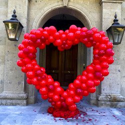 Heart Balloon Arch