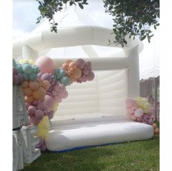 BH209 1667326085 White Wedding Bounce House