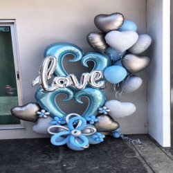 Balloon Bouquet : Valentine # 8