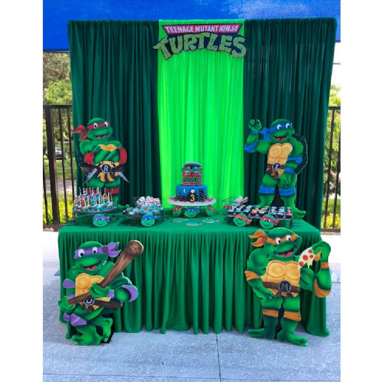 Classic Decor Package #3 Ninja Turtles