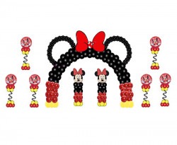 mininie20ballon 1631897954 Minnie Mouse Balloon Decoration