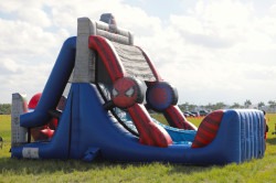 1720Ft20Spiderman20Water20Slide20Double20Lane 1732310550 17 Ft Spiderman Water Slide Double Lane A