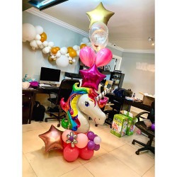 Balloon Bouquet : Birthday #7