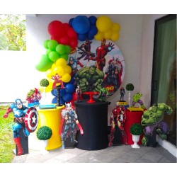 Superheroes Modern Decor Package #1