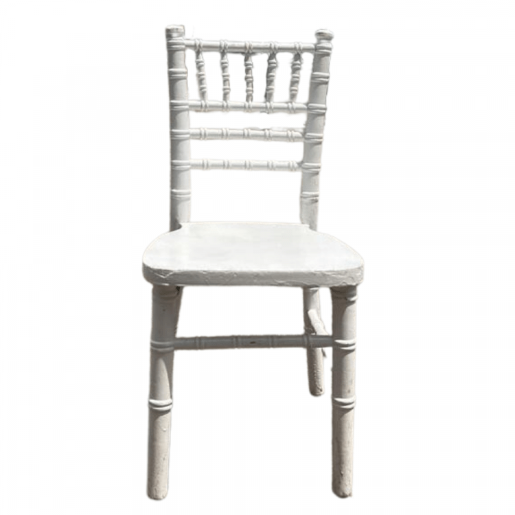 Grade B Kids Chiavari Chairs White