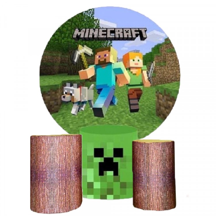 Minecraft Party Set Decoration